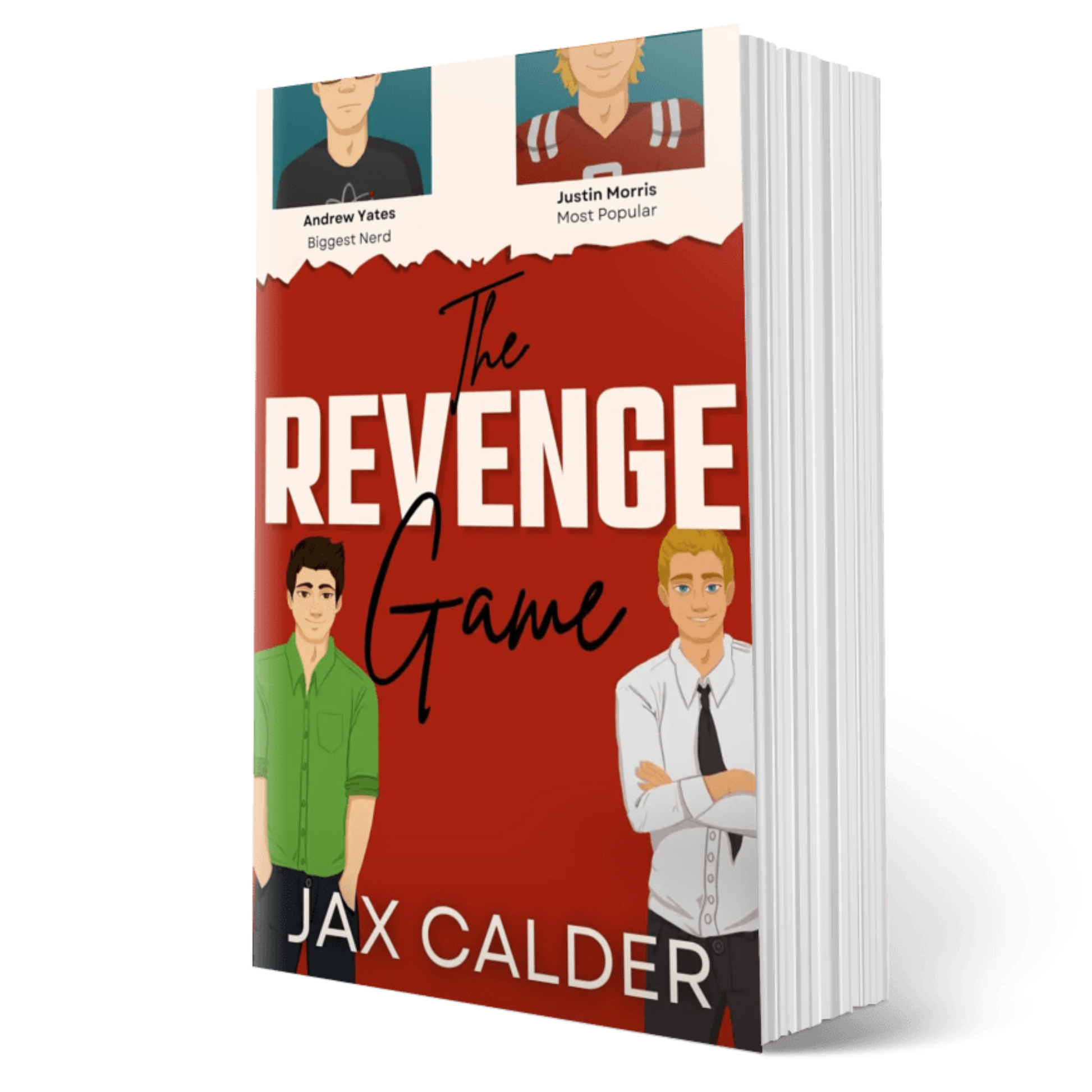 The Revenge Game paperback format by Jax Calder