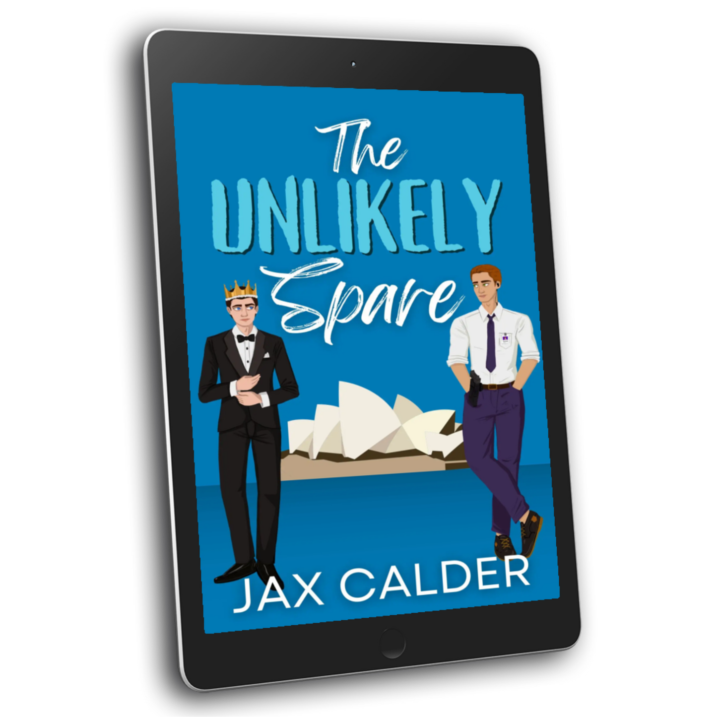 The unlikely spare by Jax Calder ebook cover image