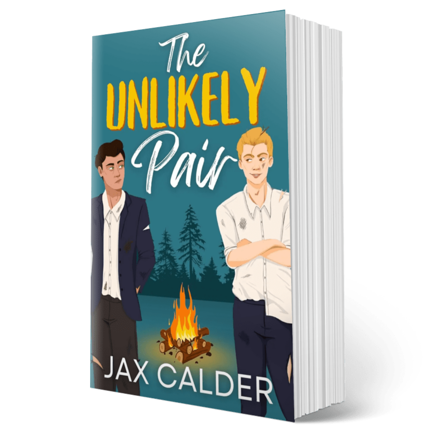 The Unlikely Pair paperback format by Jax Calder